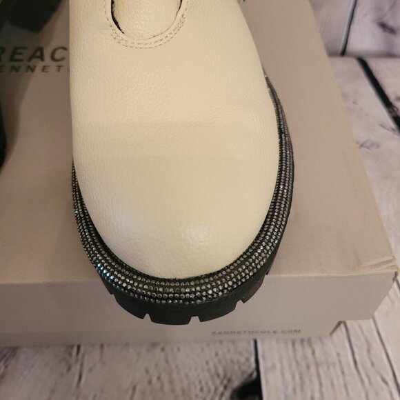 Kenneth Cole Tate Biker Jewel Lug Sole Boot - Picture 6 of 11